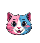 キャンディーキャットのコットン君 by Aqua（個別スタンプ：4）