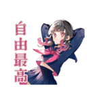 制服の女の子★校則ギリギリ生活（個別スタンプ：25）