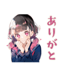 制服の女の子★校則ギリギリ生活（個別スタンプ：29）