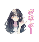 ギャルめなJKのかわいい日常（個別スタンプ：2）