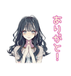 ギャルめなJKのかわいい日常（個別スタンプ：3）