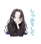 しっかり者な女子の日常♡（個別スタンプ：5）