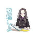 しっかり者な女子の日常♡（個別スタンプ：19）