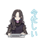 しっかり者な女子の日常♡（個別スタンプ：25）