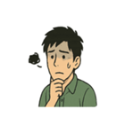 俺は何をしているんだ…（個別スタンプ：22）