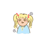 動けるみのりちゃん。（個別スタンプ：7）