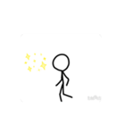 ずっと走ってる棒人間（個別スタンプ：2）