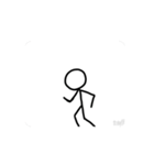 ずっと走ってる棒人間（個別スタンプ：5）