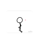 ずっと走ってる棒人間（個別スタンプ：6）