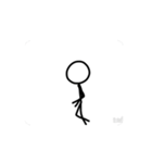 ずっと走ってる棒人間（個別スタンプ：7）
