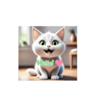 ❤️動く❤️かわいい犬❤️猫スタンプ❤️（個別スタンプ：2）