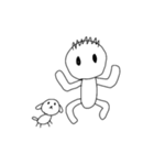 [アレンジ用]僕と犬のジョン（個別スタンプ：13）