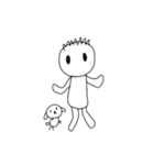 [アレンジ用]僕と犬のジョン（個別スタンプ：15）