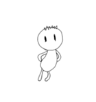 [アレンジ用]僕は落書き（個別スタンプ：1）