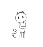 [アレンジ用]僕と猫のミィー（個別スタンプ：6）