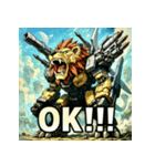 史上最強！ウェポン獅子（個別スタンプ：4）