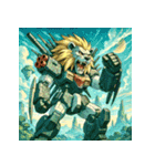 史上最強！ウェポン獅子（個別スタンプ：36）