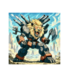 史上最強！ウェポン獅子（個別スタンプ：39）