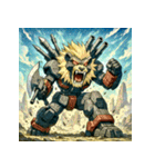 史上最強！ウェポン獅子（個別スタンプ：40）