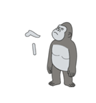 やる気のないゴリラ1【日常編】（個別スタンプ：20）