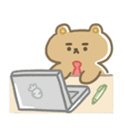 まじめグマです（個別スタンプ：13）