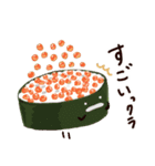 ダジャレを言う点目の食べ物たち パート2（個別スタンプ：11）