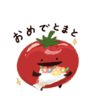 ダジャレを言う点目の食べ物たち パート2（個別スタンプ：24）