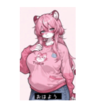 funny spark aYsm（個別スタンプ：38）