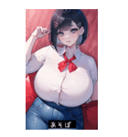 sweet face kpIV（個別スタンプ：4）