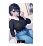 sweet face kpIV（個別スタンプ：18）