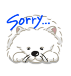 いやしの日常 サモエド編（個別スタンプ：4）