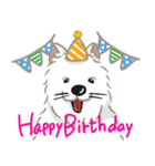 いやしの日常 サモエド編（個別スタンプ：9）