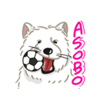 いやしの日常 サモエド編（個別スタンプ：15）