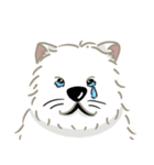 いやしの日常 サモエド編（個別スタンプ：18）