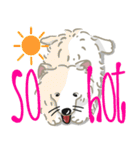 いやしの日常 サモエド編（個別スタンプ：22）