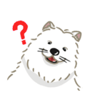 いやしの日常 サモエド編（個別スタンプ：25）