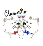 いやしの日常 サモエド編（個別スタンプ：28）