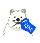 いやしの日常 サモエド編（個別スタンプ：29）