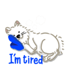 いやしの日常 サモエド編（個別スタンプ：34）