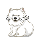 いやしの日常 サモエド編（個別スタンプ：35）