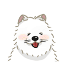 いやしの日常 サモエド編（個別スタンプ：38）