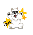 いやしの日常 サモエド編（個別スタンプ：40）