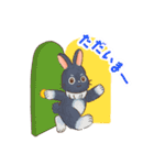 いやしの日常 うさぎ編2（個別スタンプ：21）