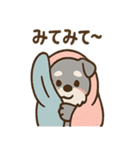 こもりシュナのぬくぬくリアクション（個別スタンプ：1）