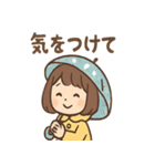 毎日使える あめこのてるてるセリフ集（個別スタンプ：36）