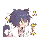 【初代リメイク】ツンデレ猫耳少年（個別スタンプ：15）
