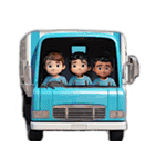 ゴミ収集車が巡回中 2（個別スタンプ：24）