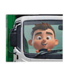 ゴミ収集車が巡回中 2（個別スタンプ：33）