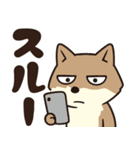 サンドくん40: 真顔キツネ日常（個別スタンプ：3）
