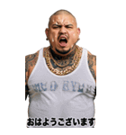 強面ギャング 真夏のスタンプ（個別スタンプ：20）